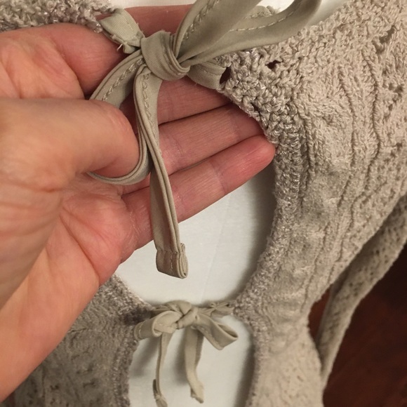 FREE PEOPLE Knitted beige pullover - Picture 5 of 6